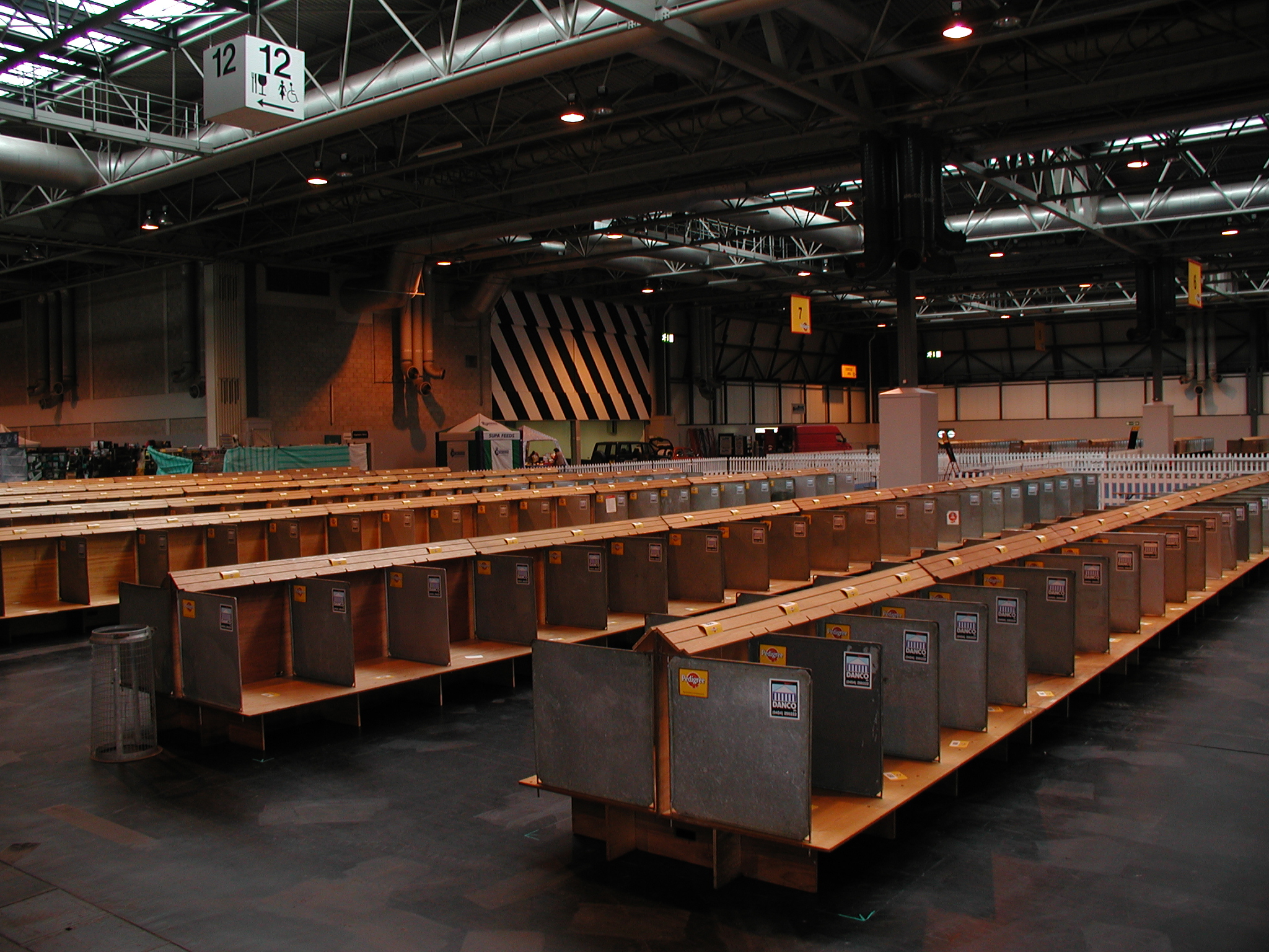 Danco dog benches at a historical event 